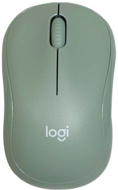 로지텍 무소음 무선 마우스 병행, Green, M221