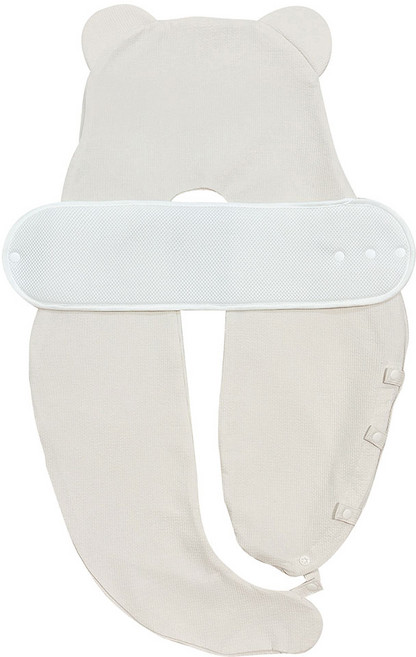 베로로 허그곰 신생아 옆잠베개 커버, 엠보