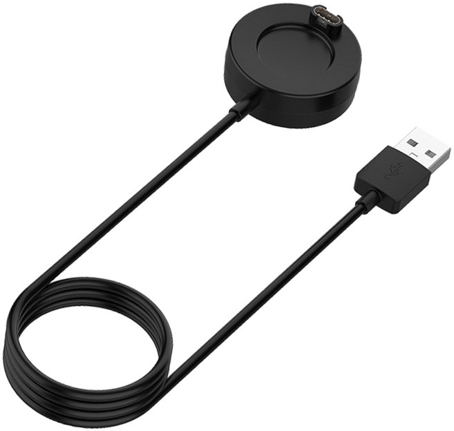 가민 포러너 피닉스 인스팅트 비보액티브 베뉴 USB 충전 케이블, 1개, USB A타입 패드형