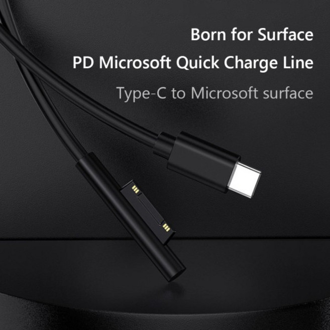 15V 3A Fast Charging USB Type-C Power Supply Adapter Cord Microsoft Surface 4 6, 01, 1개