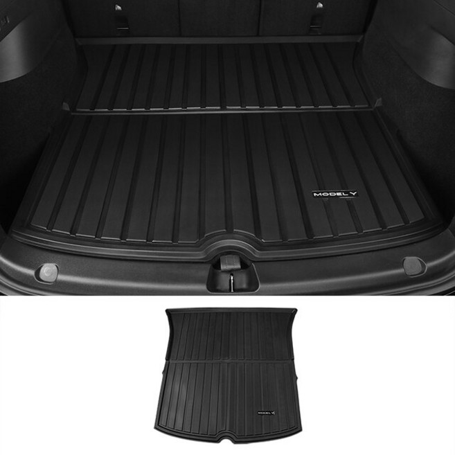 테슬라 모델 Y 2021 2022 2023 카고 트레이 TPE 방수 보호 패드 액세서리 Tesla Model Y