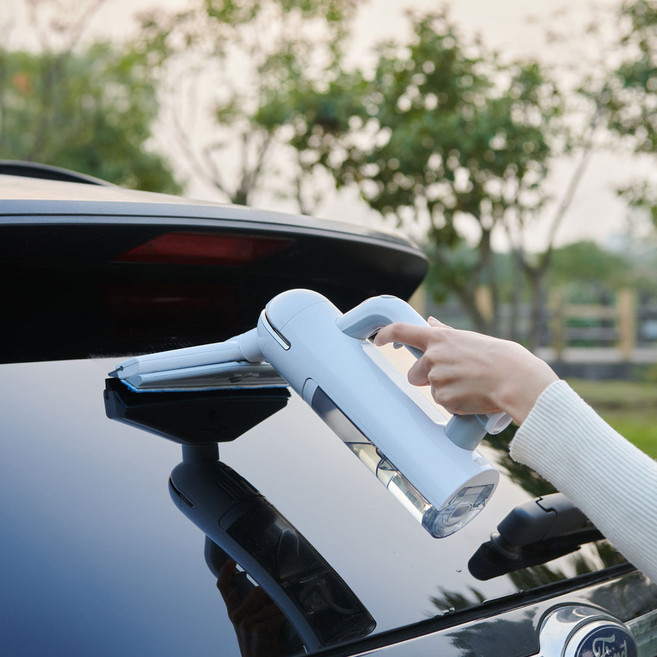 [SELLIQUE] SMTONE K611 멀티 무선 핸디형 유리 청소기 창문물기제거 진공청소기 3in1 원터치 유리닦기 분무 오물흡수 청소기, SMTONE K611(한글버전), 1개