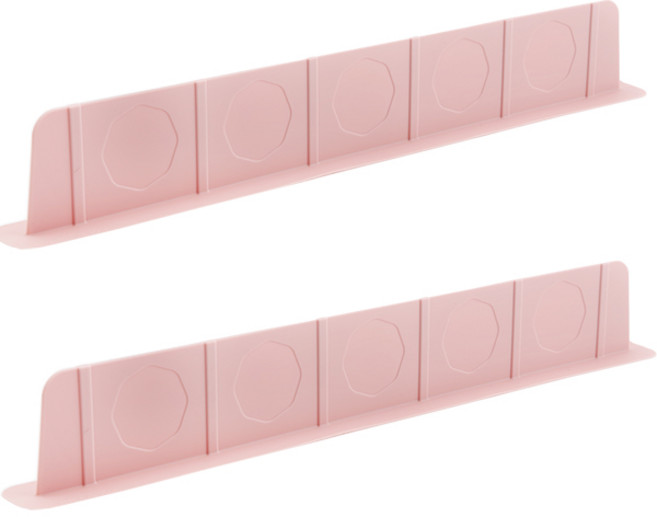 1+1 국산 실리콘 싱크대물막이 강력흡착, 핑크, 2개