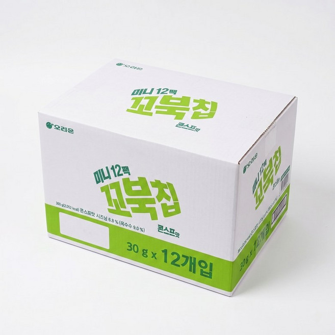 [오리온] 꼬북칩 콘스프 미니 30g 12팩, 12개