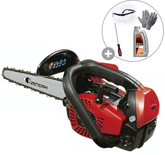 제노아 엔진톱 G2100T-8인치 가지치기용 엔진톱 한손톱 (사은품증정)