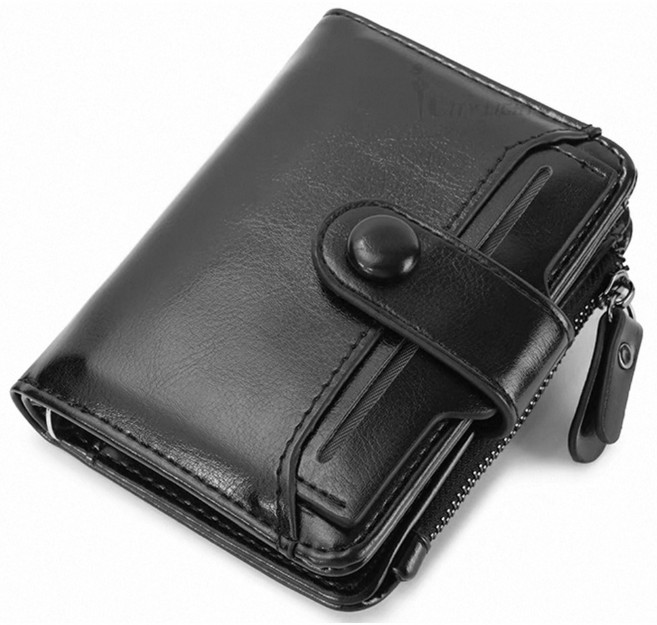 알록달록소품샵 5공 만년다이어리 현금생활 챌린지 바인더 지갑형다이어리, 블랙, 1개