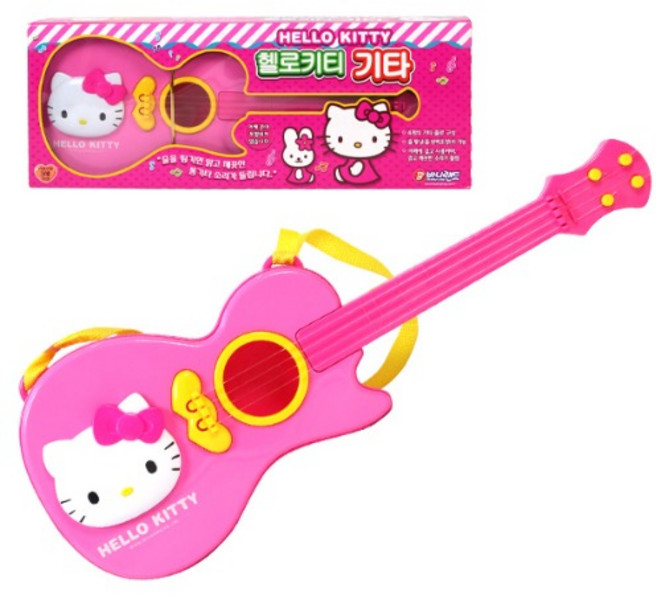어린이 유아 통기타 헬로키티, 1개