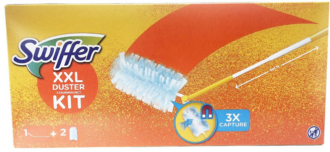 스위퍼 더스터180 먼지떨이 90cm 핸들+리필2매, 1개