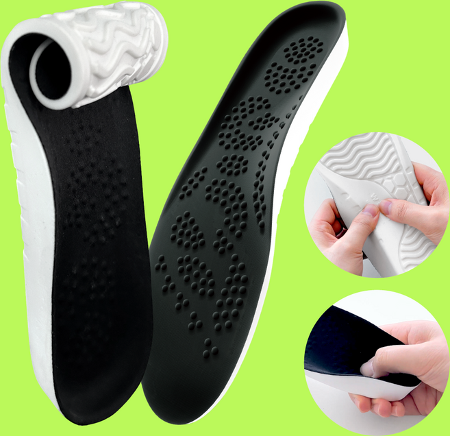 윌렉스 데일리213 푹신한 쿠션 기능성깔창 라텍스 안전화 족저근막 아치 깔창 군인 군화 행군 인솔