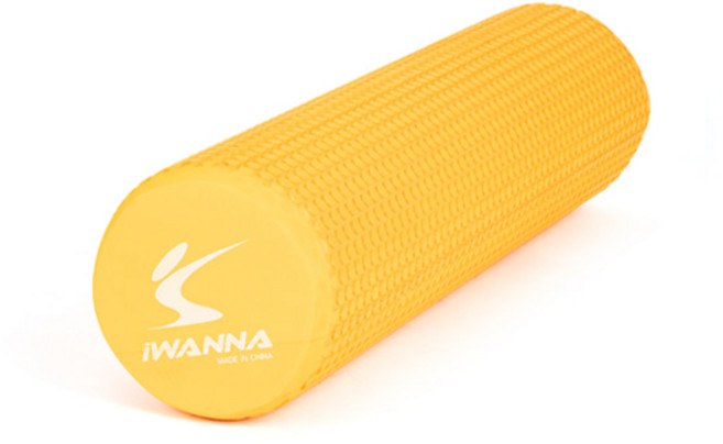 아이워너 EAV육각폼롤러45cm 60cm 91cm 소프트폼롤러, 후레쉬망고