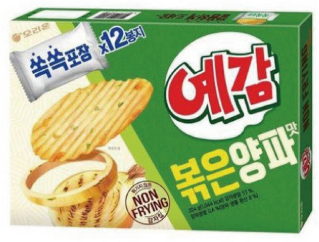 오리온 예감볶음양파맛 204g(대) 3개, 204g, 10개