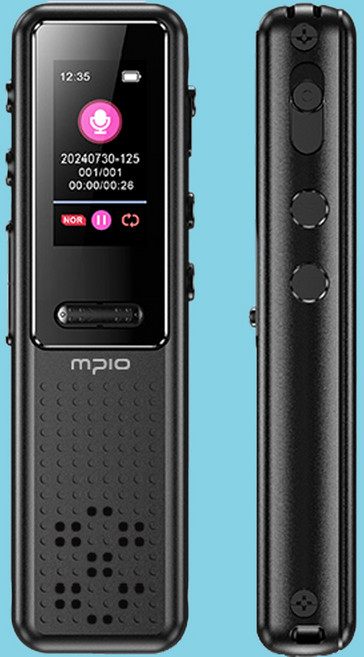 엠피오 NEW 고성능 미니 보이스레코더 녹음기 소형 장시간 휴대용 초소형 녹음기 S12 32GB, S12 (32GB)