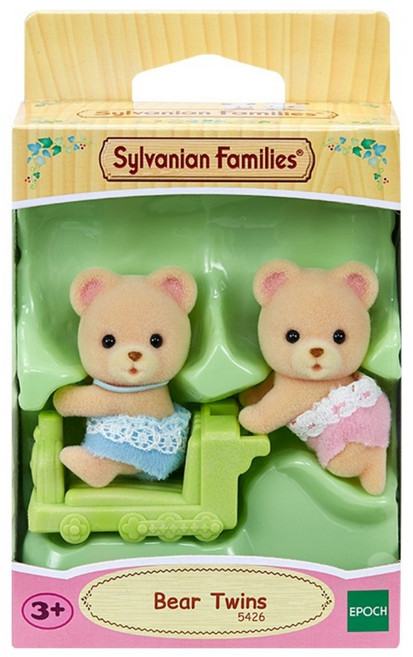 실바니안패밀리 곰 쌍둥이 피규어 5426, 1개