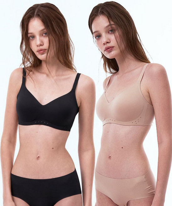 COMFORTLAB 패키지 듀얼 쿨 리프트업 브라 2PACK