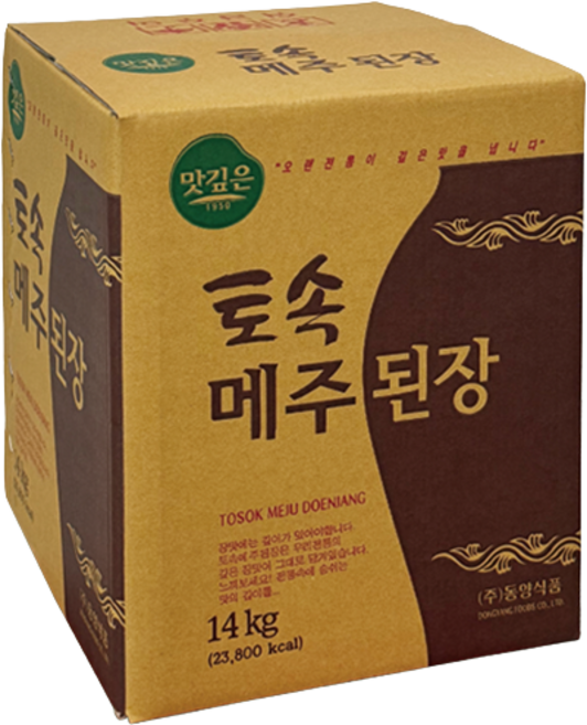 맛깊은토속메주된장14kg gaj*8633Ra, 14kg, 1개