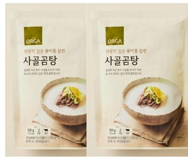 ORGA 사골곰탕 1세트, 9세트, 1L