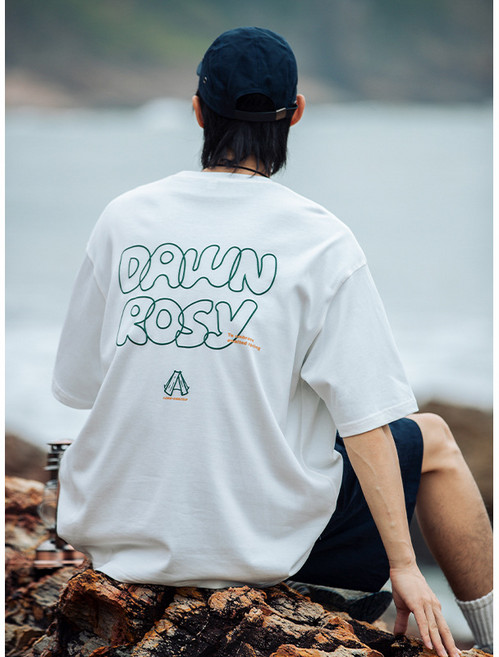 리버폭스 남자 여자 공용 커플티 셔츠 반팔 이너 오버핏 티셔츠