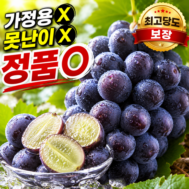[프리미엄] 국내산 정품 거봉 백화점납품 50박스한정, 1박스, 2kg