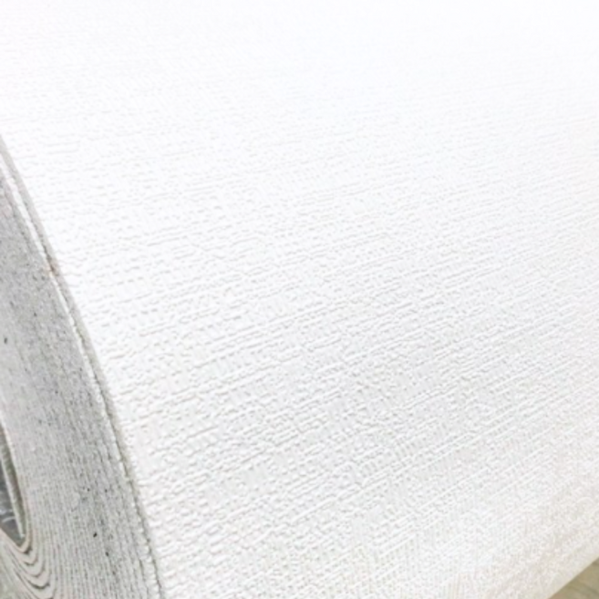 이노하우스 접착식 DIY 실크벽지 단열벽지, 코튼 화이트