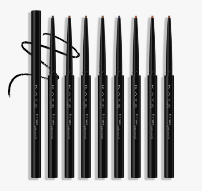 케이트 핏 레어 젤 펜슬 N 아이라이너 0.08g, PU-1 모브 퍼플, 1개