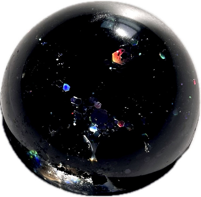 ARTD 원석 반구 문진 오브제, 흑요석(보호/재물운), 1개