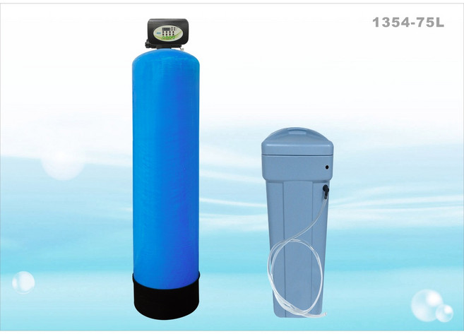 ADD-75L 全自動樹脂軟化器軟水器 (含鹽桶) 1354-75L 附一包鹽錠 NSF認證, 詳見包裝