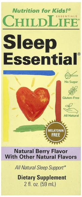 ChildLife Essentials 어린이용 Sleep Essential® 천연 베리 59ml(2fl oz), ChildLifeEssentials어린이용SleepEs, 1개, 59ml - 쿠팡
