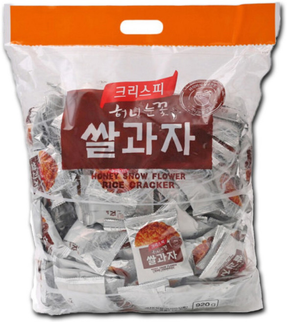 허니눈꽃 크리스피 쌀과자, 920g, 4개