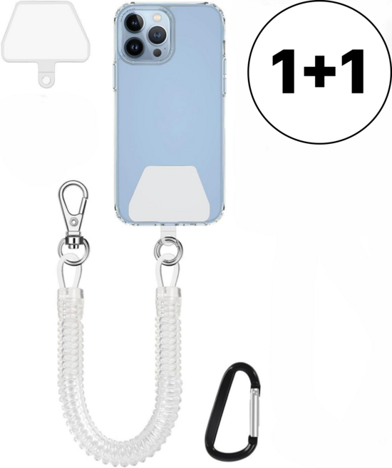 포마운트 휴대폰 도난방지 스트랩 패키지, 2개, 화이트