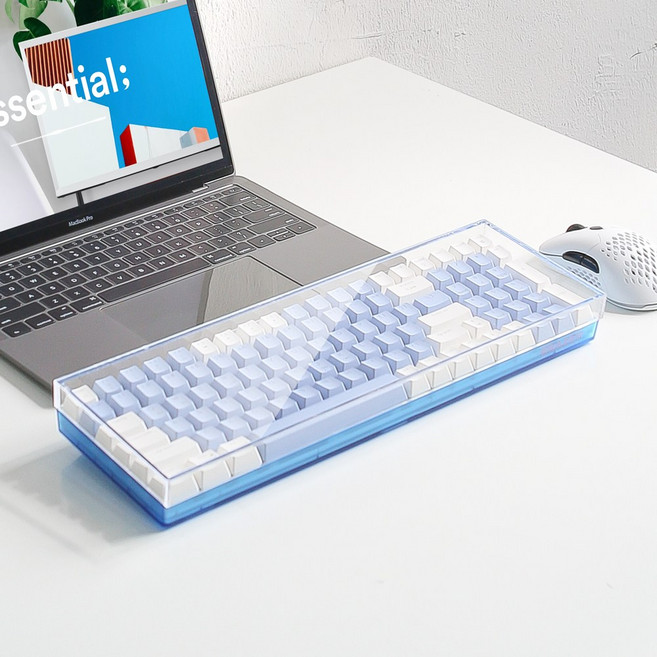 지클릭커 기계식 키보드 더스트 아크릴 커버 덮개 케이스