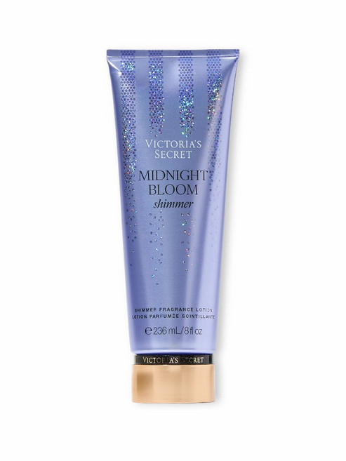 維多利亞的秘密 午夜綻放 香氛亮粉乳液 MIDNIGHT BLOOM SHIMMER BODY LOTION 新包裝, 1件, 236ml