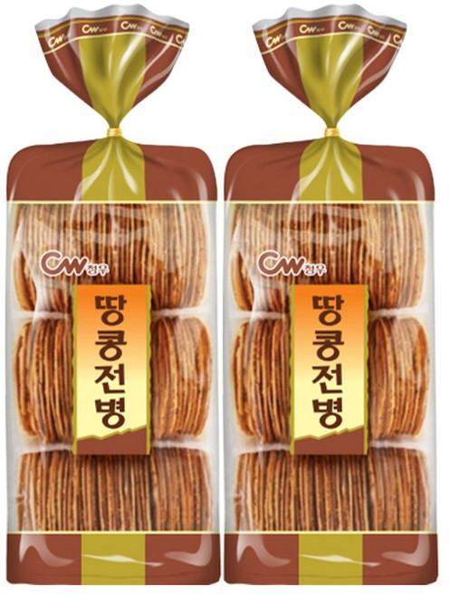 청우식품 땅콩전병, 320g, 2개