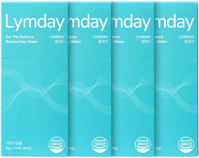 [국내 최초] 림데이 테라피워터 지중해 스피루리나, 4개, 14회분