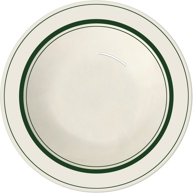 토탈하우스 카네수즈 도자기 오리지날 수프볼 9인치 파스타볼 쿠프 0879, 1개, 그린