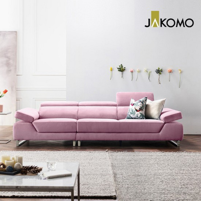 모리슨 3.5인 기능성 스위브 패브릭 소파, T600라이트스카이