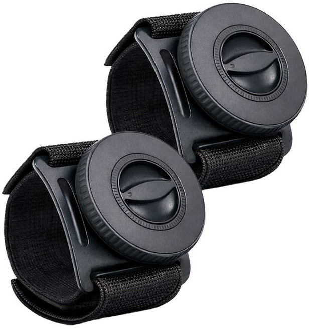 아띠꼴로 폰착고정 핸드폰 손목 암밴드 맥세이프 러닝 거치대, 2개, 블랙