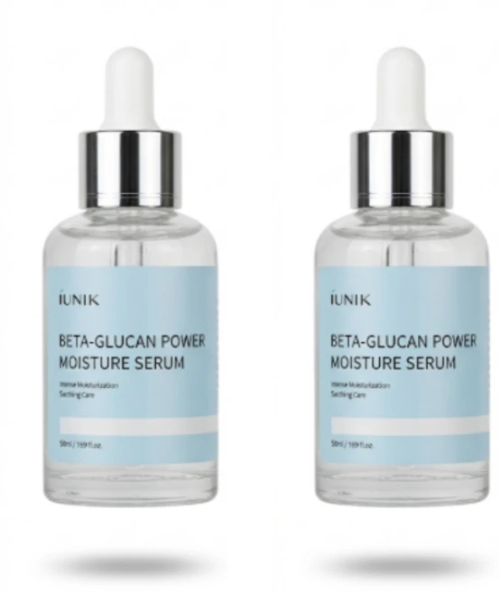 아이유닉 베타글루칸 파워 모이스처 세럼, 50ml, 2개 - 쿠팡