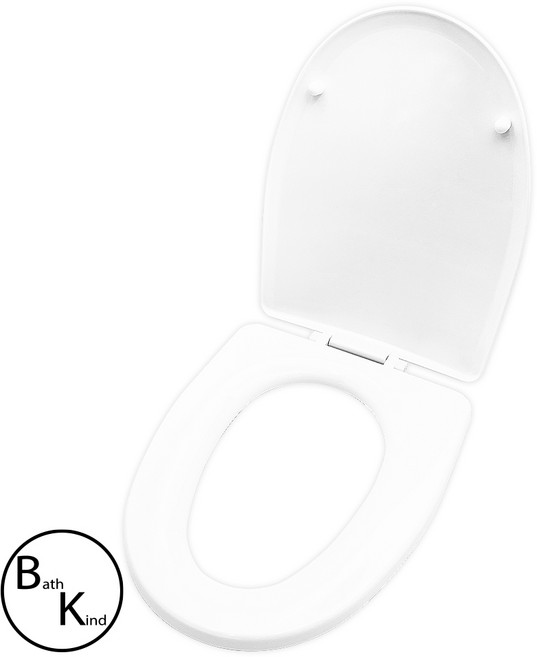 국산 하드 변기커버 D자 특대형 BAS-3000 양변기용 변기시트 뚜껑 교체 욕실용품 양변기커버 양변기시트, 1개