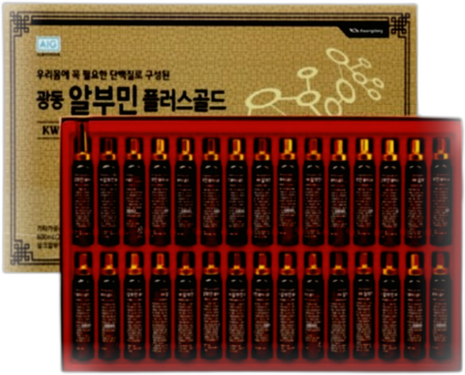 광동 알부민 플러스 골드, 1개, 20ml