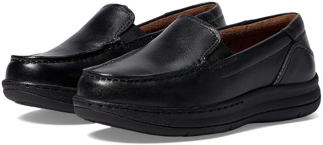 Florsheim 아동용 센트럴 주니어 목 토 베네치안 로퍼 (유아/리틀 빅 키드) 코냑. 186313