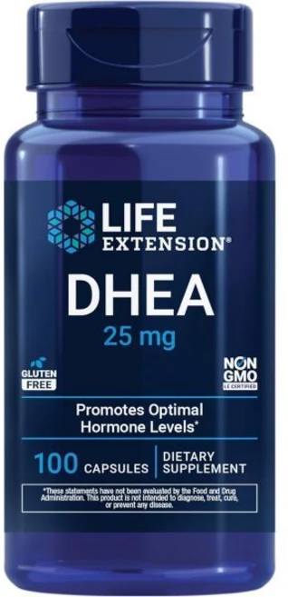 Life Extension DHEA 25 mg Supplement for Hormone Balance Immune Support Sexual Health Bone, Unflavored, Unflavored - 쿠팡
