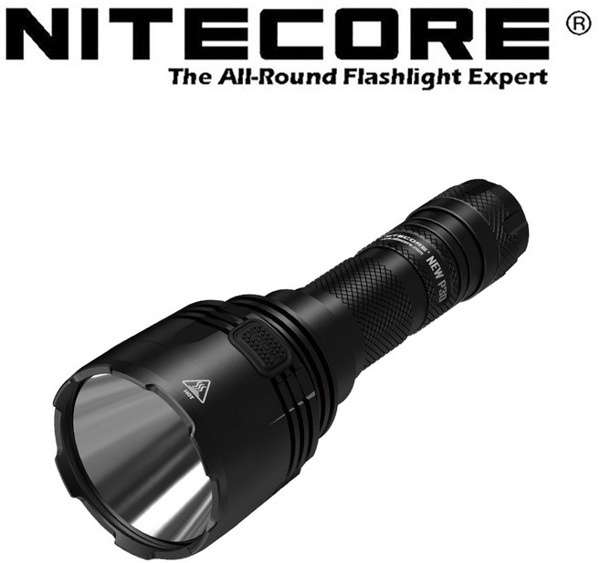 NITECORE 나이트코어 NEW P30 1000루멘 택티컬 사냥용 LED 서치 라이트 후레쉬 한강사 서치라이트, 1개