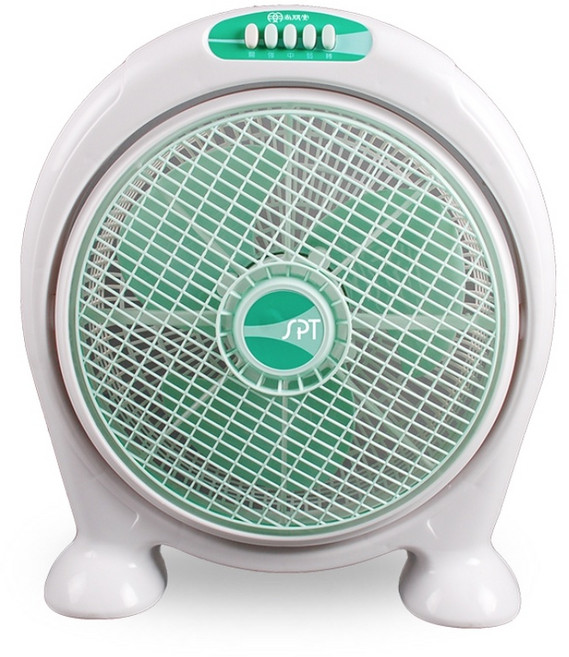尚朋堂 14吋箱扇 sf-h1420 電風扇 台灣製造, 綠, SF-H1420G
