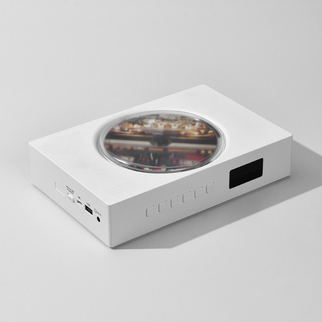 CD 多功能播放器, 白色, 插電款