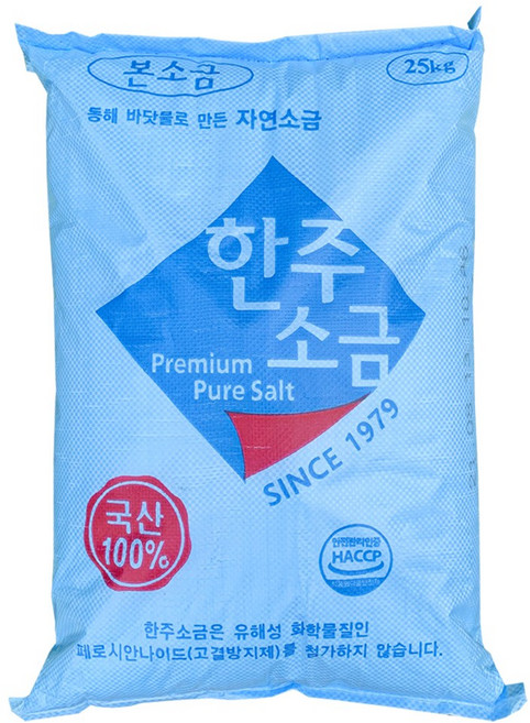 농협 한주 본소금, 25kg, 1개