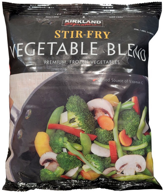코스트코 커클랜드 시그니춰 스터 프라이 베지터블 블랜드 2.49kg 노르망디 냉동 야채 믹스, 1개
