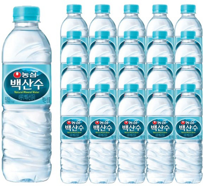 백산수, 500ml, 20개