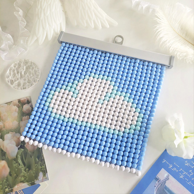 비즈발 만들기 키트 DIY 비즈 커튼, 1개, 구름