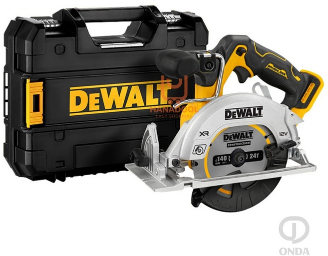 ONDA 디월트 BL DCS512NT 충전원형톱 140mm 12V 베어툴 디월트충전톱 충전식전동톱