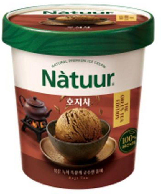 나뚜루 호지차 파인트, 1개, 474ml